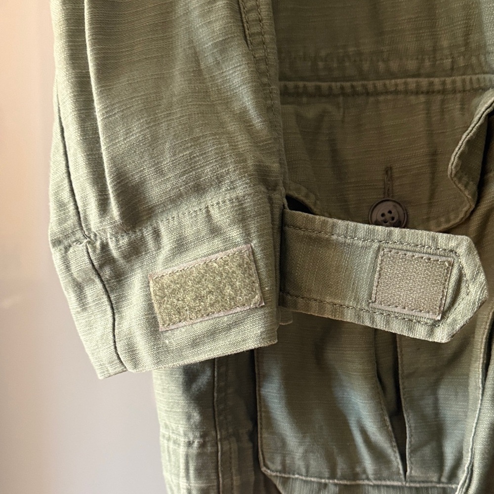 Bar III Olive Utility Jacket in 100% Cotton - Picture 9 of 15